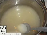To prepare jelly, strain the fish broth, cool to r...