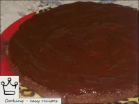 Chocolate cake cream...