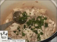 Add finely chopped parsley (half of all parsley) t...