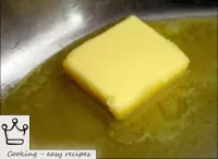 Melt butter on the smallest heat. ...