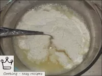 Add salt and flour. ...