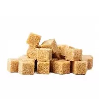 Cane sugar in cubes...