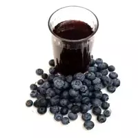 Blueberry juice...