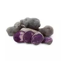 Patatas púrpuras...