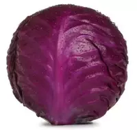 Red cabbage...