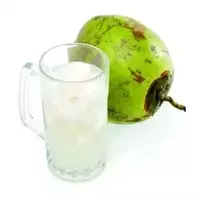 Coconut water...
