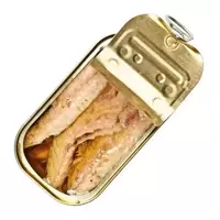 Canned mackerel...