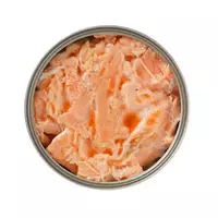 Canned salmon (salmon)...