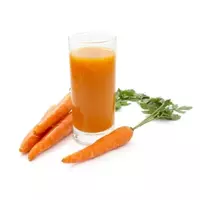 Suco de cenoura...