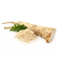 Grated horseradish...