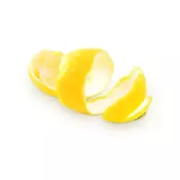 Lemon zest...