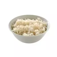Boiled rice...