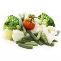 Frozen vegetable mixture...