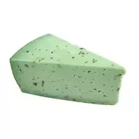 Yeşil pesto peyniri...